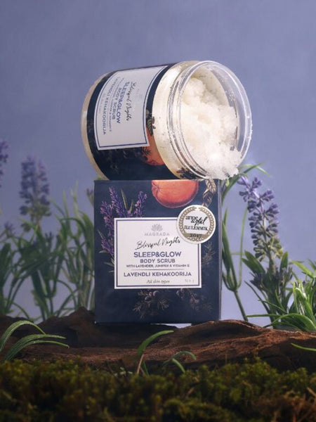 Lavender Body Scrub With Grapefruit Essential Oil - 250 ml