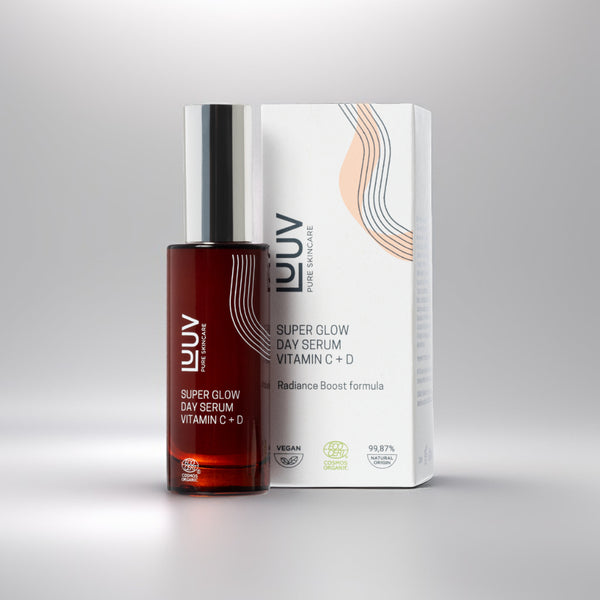 Dieninis ypatingo švytėjimo suteikiantis serumas  su vitaminais C + D