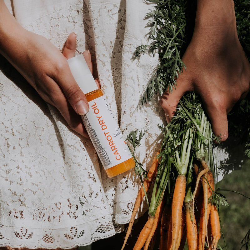 Natural Carrot Dry Oil With Aloe Vera, 100ml