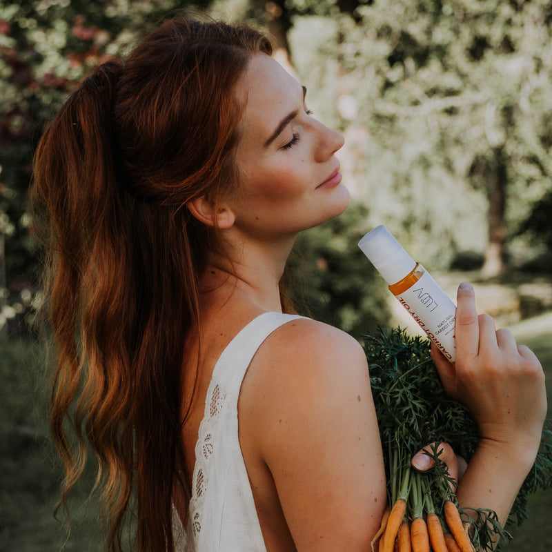 Natural Carrot Dry Oil With Aloe Vera, 100ml