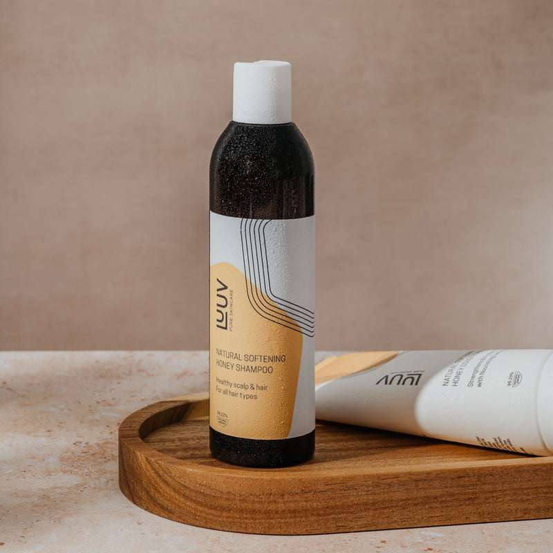 Natural Softening Honey Shampoo ja Conditioner Set