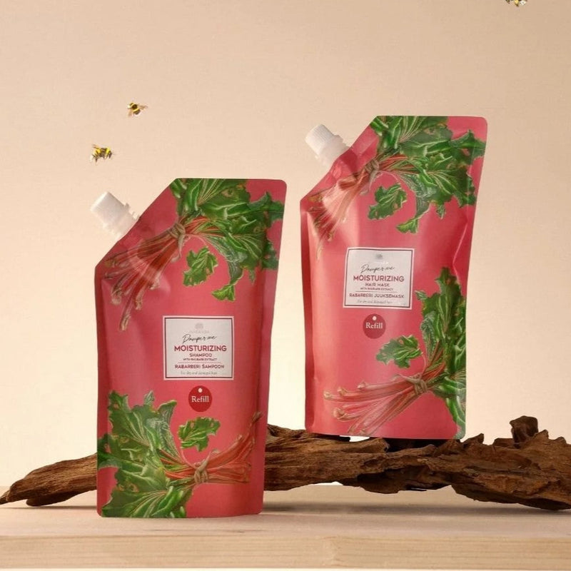 REFILL for Rhubarb Hair Mask With Castor Oil - 500 ml