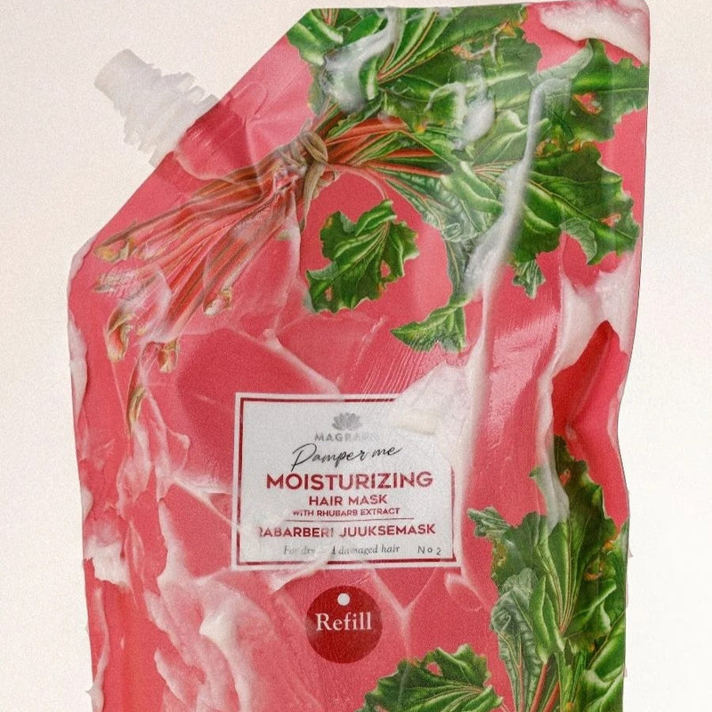 REFILL for Rhubarb Hair Mask With Castor Oil - 500 ml